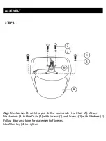 Предварительный просмотр 7 страницы SIMPLIHOME Wyndenhall Brooklyn + max JULES AXCOCHR-04 Assembly Manual