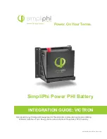 SimpliPhi Power PHI 3.8 Integration Manual preview