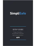 SimpliSafe RI7GE910 Setup Manual preview