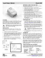 Предварительный просмотр 1 страницы Simply Automated UMI Installation