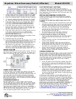 Предварительный просмотр 2 страницы Simply Automated US2-V04 Manual