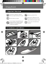 Preview for 2 page of Simply Brands SBA-00202 Instruction Manual