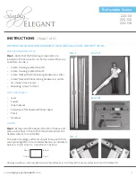 Simply Elegant 220-101 Instructions preview