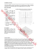 Preview for 8 page of Simply Log Cabins FRF34-3232 Installation Manual