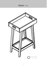 Предварительный просмотр 3 страницы SIMPLY NURSERY RETRO SIDE TABLE 1118.015.0002 Assembly Instructions Manual