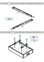 Предварительный просмотр 6 страницы SIMPLY NURSERY RETRO SIDE TABLE 1118.015.0002 Assembly Instructions Manual