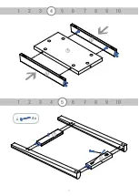 Предварительный просмотр 7 страницы SIMPLY NURSERY RETRO SIDE TABLE 1118.015.0002 Assembly Instructions Manual