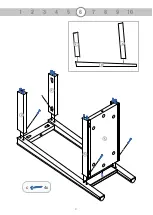 Предварительный просмотр 8 страницы SIMPLY NURSERY RETRO SIDE TABLE 1118.015.0002 Assembly Instructions Manual