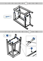 Предварительный просмотр 9 страницы SIMPLY NURSERY RETRO SIDE TABLE 1118.015.0002 Assembly Instructions Manual