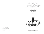 Предварительный просмотр 1 страницы SimplyShade Bermuda SSBSPB Instruction Manual