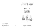 Предварительный просмотр 8 страницы SimplyShade Concrete Mount Kit Instruction Manual