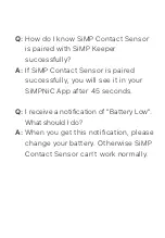 Предварительный просмотр 11 страницы Simpnic SDW-01-SW Quick Installation Manual