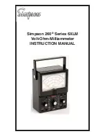 Simpson 260-6XLM Instruction Manual preview