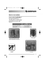 Preview for 19 page of Simpson 52C870 User Manual