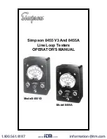 Simpson 8455 V3 Operator'S Manual preview