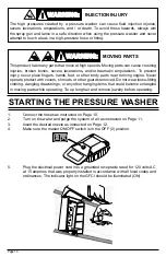 Предварительный просмотр 15 страницы Simpson CLEAN MACHINE CM60976 Use And Care Manual