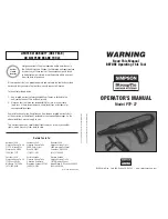 Simpson P27SL2 Operator'S Manual preview