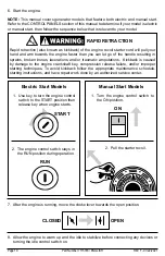 Preview for 21 page of Simpson SCGH5500 Use And Care Manual