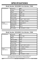 Preview for 33 page of Simpson SCGH5500 Use And Care Manual