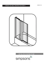 Preview for 1 page of Simpsons DBDSC1060 Installation Instructions Manual