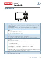 Preview for 1 page of Simrad A2004 Quick Manual