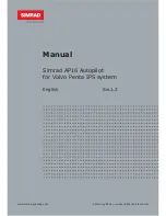 Simrad AP16 User Manual preview