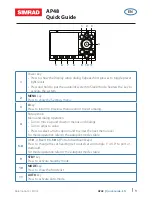 Preview for 1 page of Simrad AP48 Quick Manual