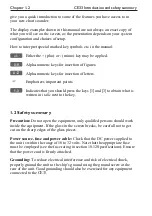 Preview for 8 page of Simrad CE33 ChartSounder Manual