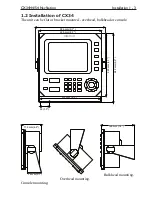 Preview for 9 page of Simrad CX34 NavStation Installation Manual