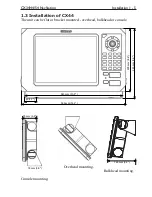 Preview for 11 page of Simrad CX34 NavStation Installation Manual