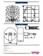 Предварительный просмотр 2 страницы Simrad ES120-7G -  REV C Datasheet