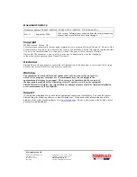 Предварительный просмотр 4 страницы Simrad ES60 - DATASHEET REV A Installation Manual