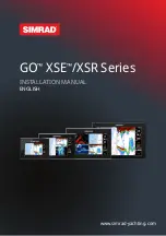 Simrad GO XSE Series Installation Manual preview