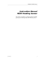 Preview for 3 page of Simrad HS50 Instruction Manual