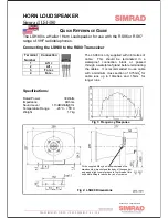 Preview for 1 page of Simrad LSH80 Quick Reference Manual