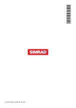 Preview for 64 page of Simrad Maris ECDIS900 Installation Manual