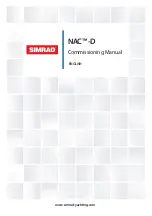 Simrad NAC-D Commissioning Manual предпросмотр