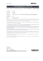 Предварительный просмотр 44 страницы Simrad Navico WP10 Service Manual