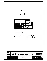 Simrad OPERATING PANEL OUTLINE - SCHEMA REV A Manual preview