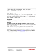 Предварительный просмотр 4 страницы Simrad PI DEPTH Instruction Manual