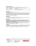 Предварительный просмотр 4 страницы Simrad PI GEOMETRY Instruction Manual