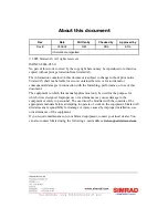 Предварительный просмотр 4 страницы Simrad PI Installation Manual