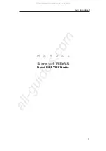 Simrad RD68 Instruction Manual предпросмотр