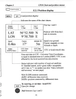 Предварительный просмотр 22 страницы Simrad Shipmate CP30 Operator'S Manual