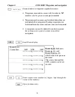 Preview for 36 page of Simrad Shipmate GN30 mkII Operator'S Manual