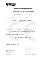 Preview for 99 page of Simrad Shipmate GN30 mkII Operator'S Manual