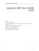 Preview for 14 page of Simrad WBT Mini Instruction Manual