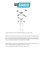 Preview for 6 page of Simrig PRO PSR3 Assembly Instructions Manual