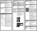 Preview for 2 page of SIMS Deltec CADD Prizm 6100 Quick Reference