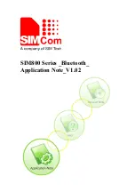 SimTech SimCom SIM800 Series Application Notes preview